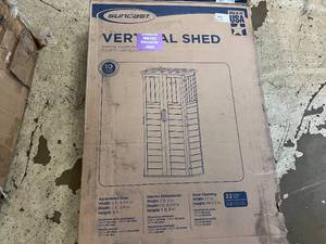 Suncast Vertical Shed 22 Cubic Feet