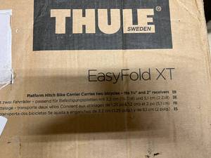 Thule Easy Fold XT Platform Hitch Bike Carrier