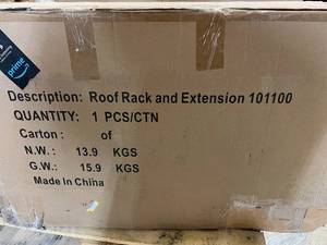 Leader Accessories Roof Rack Cargo Basket