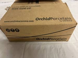 10 Boxes of Orchid Porcelain Tile Flooring - Bronze