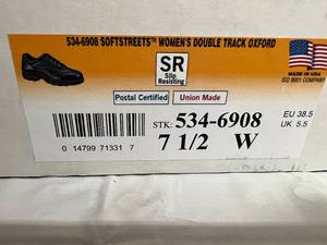 Softstreets Womens Double Track Oxford - 7.5 W