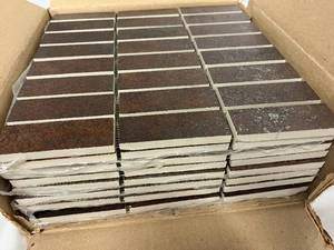 10 Boxes of Orchid Porcelain Tile Flooring - Bronze