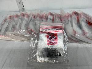 MSRP $350  14 Packages (100 Bags per package) NEW Lab Guard Biohazard Ziplock Specimen Bags With Extra Documentation Side Pocket - Great For Handing Out Treats On Halloween