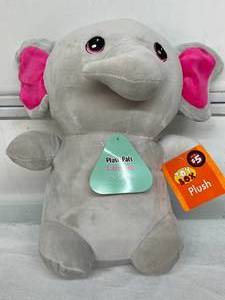 Lot of NEW Various Kids Childrens Plush Toy Elephant, Bear, Furry Fish, and Groovy Girls