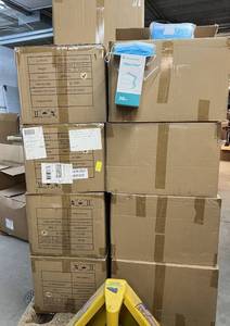 WOW MSRP $6400  16 Cases (2000 each per case) NEW TeamsunHealth LC-95BF&nbspDisposable&nbspSoft on Skin, 3-Ply Face Masks Facial Cover with Elastic Earloops Great For Home, Office, School