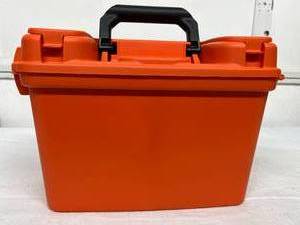 NEW Flambeau Medical Gear Box Pm1408 - Lightweight, Rust-Proof, Scratch-Proof, Water-Resistant Seal to Keep Out Dirt 13 x 6.75 x 7.25 D Large Main Compartment, Removable Top Tray USA - Would Make A Great Tackle Box