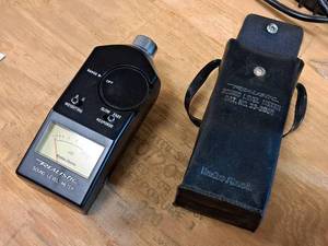 lot 65 image: Realistic Sound Level Meter with Case