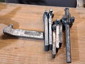 lot 87 image: Lot of (7) Lathe Tool Holders