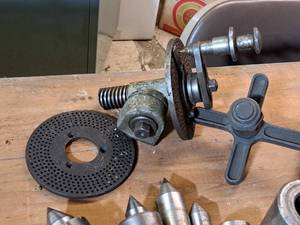 lot 90 image: Lot of (3) Assorted Machining Parts - Indexers