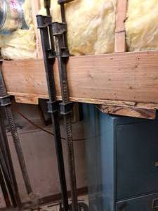lot 97 image: Lot of (2) 42 Bar Clamps
