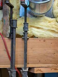 lot 98 image: Lot of (2) 42 Bar Clamps