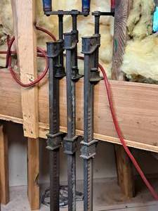 lot 99 image: Lot of (3) 54 Bar Clamps