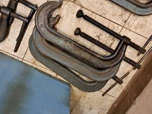 lot 101 image: Lot of (3) C-Clamps 10