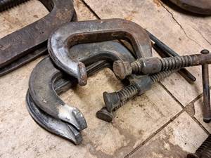 lot 107 image: Lot of (3) C-Clamps 2