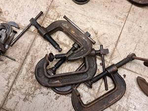 lot 113 image: Lot of (4) C-Clamps 7