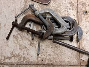 lot 114 image: Lot of (5) C-Clamps 2-12
