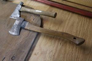 lot 136 image: Lot of (2) Hatchets