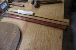 lot 137 image: Lot of (3) Replacement Handles - (2) 36 and (1) 32