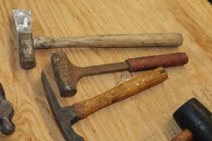 lot 142 image: Lot of (3) Assorted Hammers