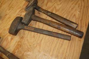 lot 143 image: Lot of (3) Assorted Hammers