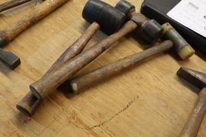 lot 144 image: Lot of (3) Assorted Mallets