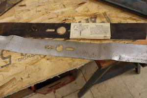 lot 158 image: Lot of (2) 21-12 Lawn Mower Blades