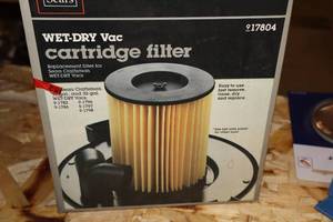 lot 170 image: Sears Craftsman WetDry Vacuum Filter Cartridge