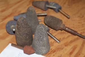 lot 182B image: Lot of (11) Assorted Grinding Bits