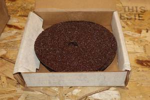 lot 212 image: Lot of (5) 7 Sanding Discs 16 Grit