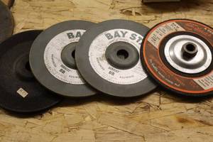 lot 218 image: Lot of (4) Assorted 7 Grinding Wheels