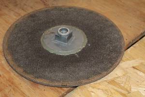 lot 220 image: Lot of (1) 9 Grinding Wheel