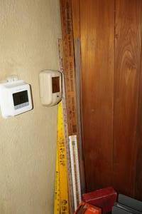 lot 1007 image: Lot of (11) Measuring Sticks - Wood (9), Plastic (1), Metal (1)