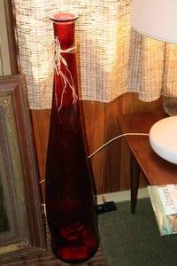 lot 1021 image: Glass Decorative Vase 40