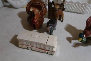 lot 1031 image: Lot of (4) Collectibles- Winnebago After Shave, Turkey, Elephant and Fawn