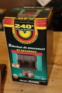 lot 290 image: HeathZenith DualBrite Replacement Motion Sensor