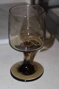 lot 1114 image: Lot of (9) Stem Glasses