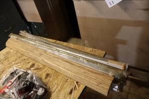 lot 308 image: Lot of (9) Assorted Door Bottoms and Thresholds