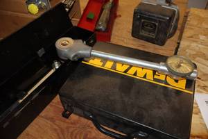 lot 319 image: Kwik Way 12-drive Torque Wrench with Black Case