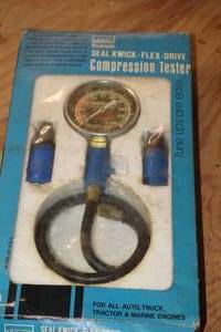 lot 366 image: Montgomery Ward Seal Kwick-Flex-Drive Compression Tester