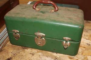 lot 502 image: 14 Metal Tackle Box