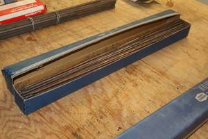 lot 632 image: Lot of (65) Haynes Welding Rods 316x24