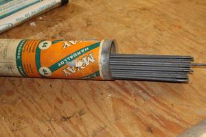 lot 637 image: Lot of (65) Welding Rods 38x14