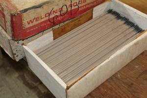 lot 646 image: Lot of (1 Box) Marquette No. 140 Production Rods Welding Rods 532x14