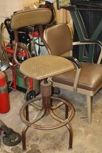 lot 657 image: Stool Chair