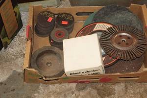 lot 612I image: Assorted Grinding Wheels