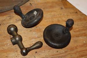 lot 707 image: Lot of (3) Machining Handles