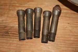 lot 710 image: Lot of (5) Assorted Machining Collets