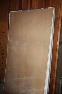 lot 1126 image: Lot of (3) Drywall Panels 4x8x12