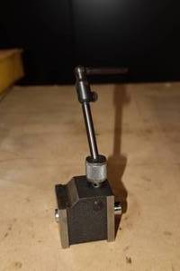 lot 744 image: Starrett No. 657 6 Magnetic Base Indicator