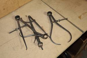 lot 749 image: Lot of (5) Assorted Calipers